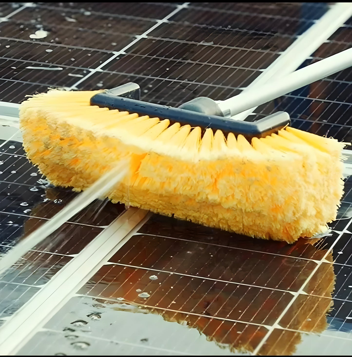 Imported Telescopic Solar Panel Cleaning Brush | Professionally Designed for Solar Panel Technology