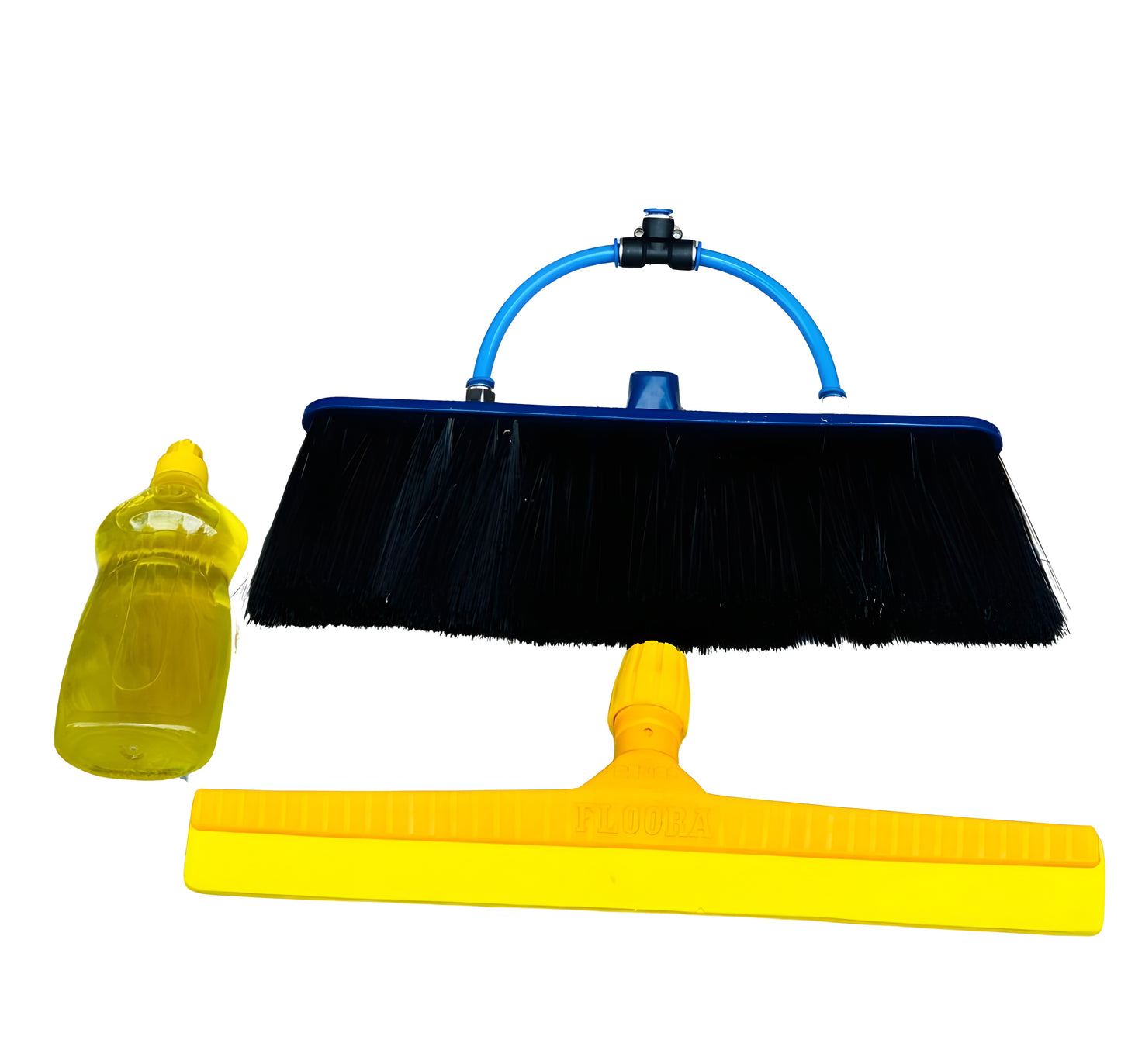 Solar Panel Cleaning Brush | WITH WIPER & SHAMPOO BOTTLE