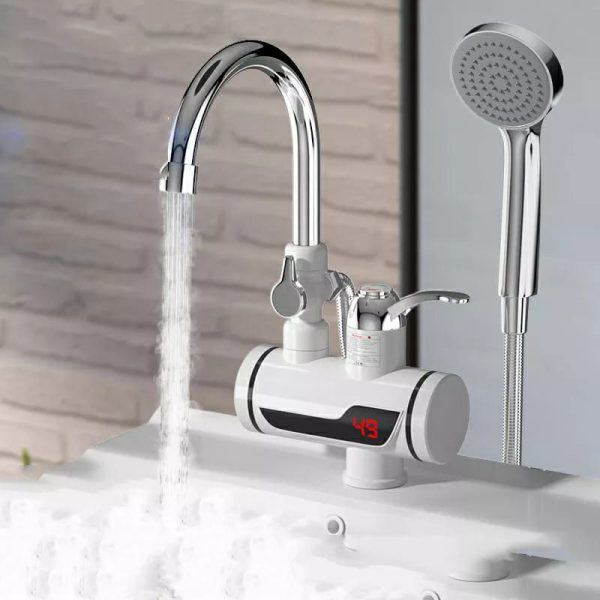 Electric Hot Water Heater Faucet Kitchen Instant Heating Gadget Bazaar