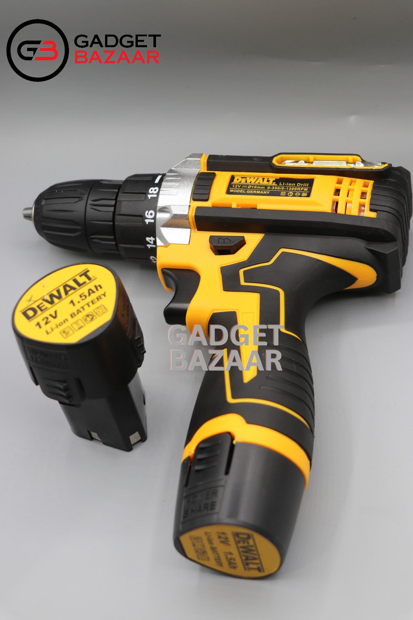 Dewalt 12V Lithium-Cordless Driver-Drill with Complete Toolkit