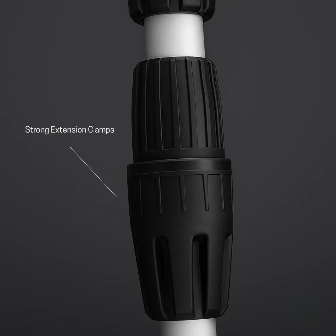 Imported Telescopic Solar Panel Cleaning Brush | Aluminum pole design